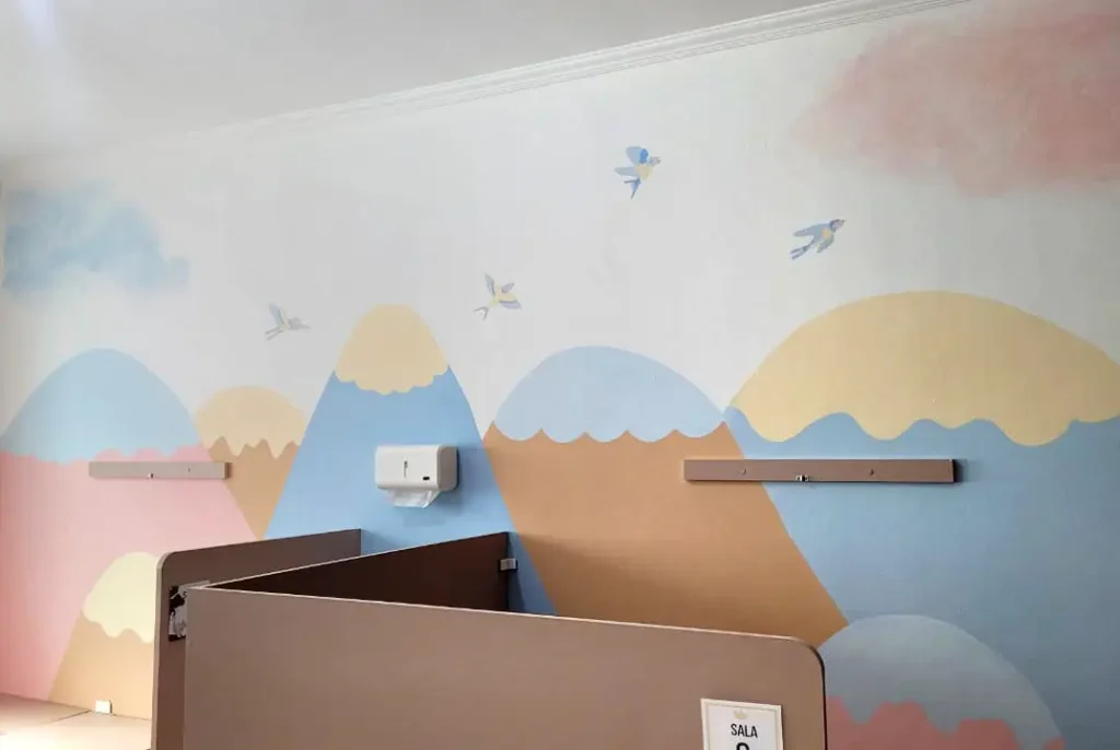 Pintura Infantil Sala de Estudo